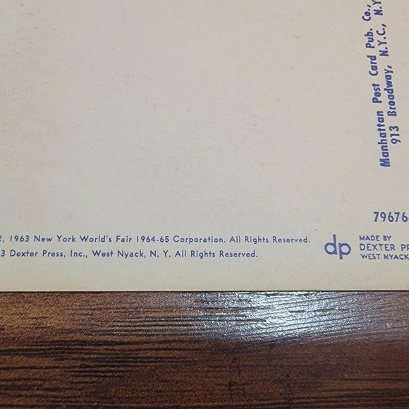 Vintage 1965 World's Fair post cards - Picture 7 of 11